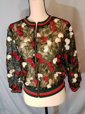 Runway Paris green jacket